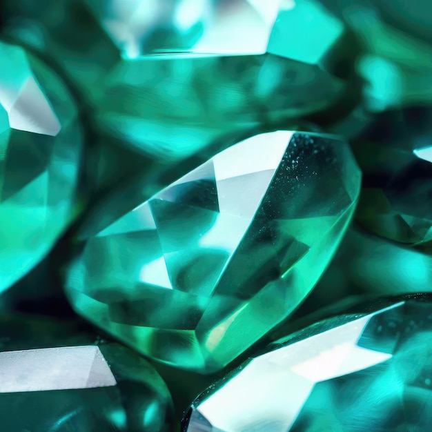 Foto priorità bassa della pietra preziosa verde smeraldo