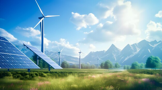 Green energy generation and sustainable development