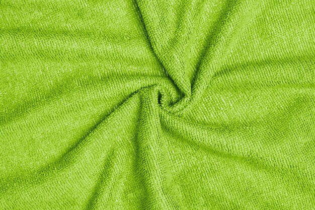 green fabric texture background,crumpled fabric background