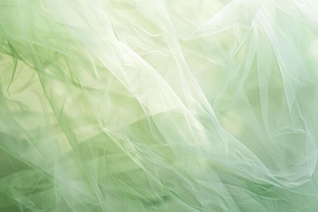 green fabric with the green background