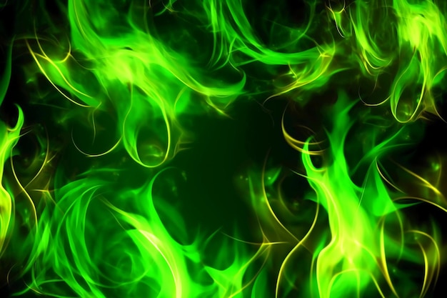 Flame abstract blue fire green HD wallpaper  Peakpx