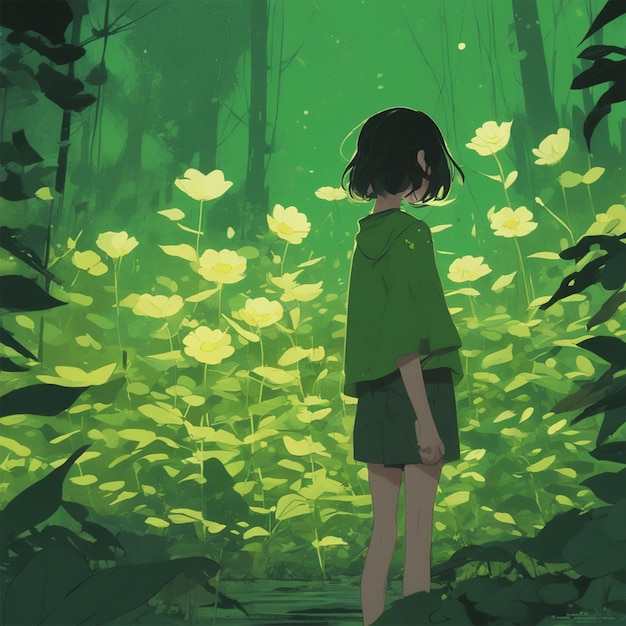 HD green aesthetic anime wallpapers  Peakpx