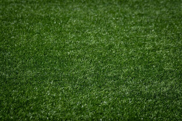 Green football grass background