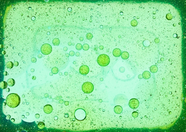 Green fun bubbles