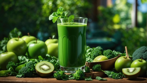 Green Fusion A Symphony of Vitality and Nourishment