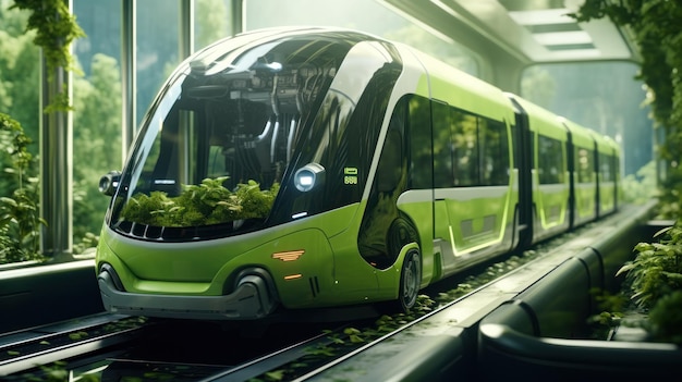 Green future transportation on environmentally clean fuel