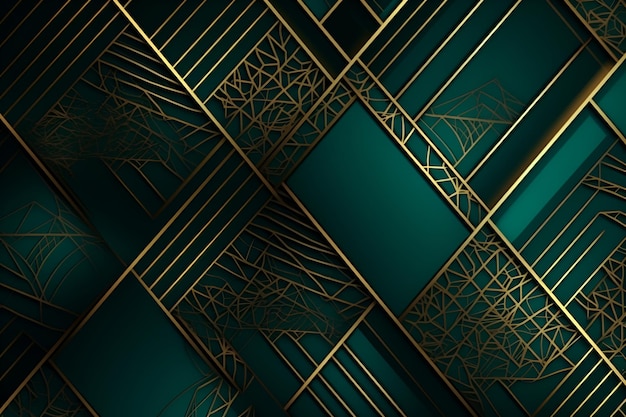 Green genuine leather pattern background ai