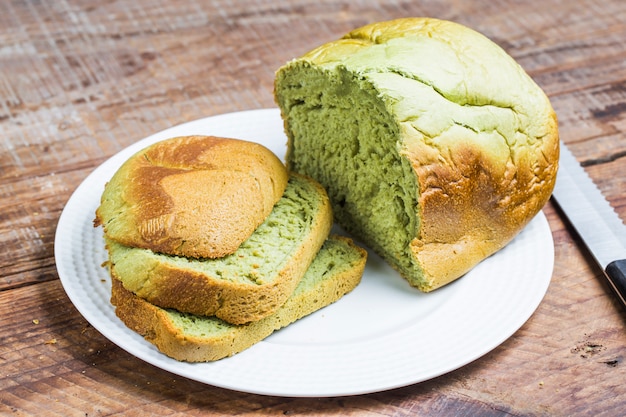 Green gesneden brood