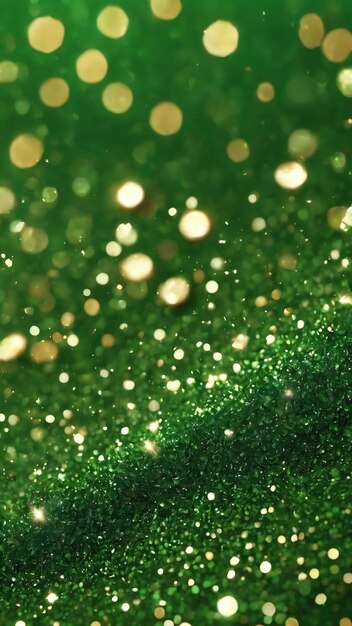 Green glitter background sparkle texture