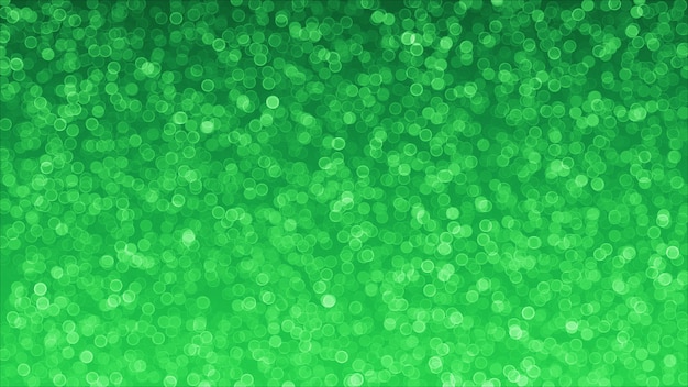 Green glitter glamour background Bokeh