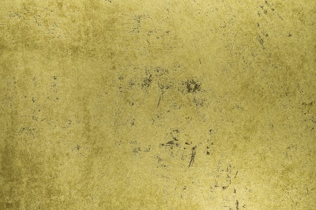 Green Golden Abstract Surface with Painted Grunge Background Texture.