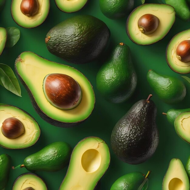 Green goodness ripe avocado a nutrientrich super vegan food for delicious and healthy creations