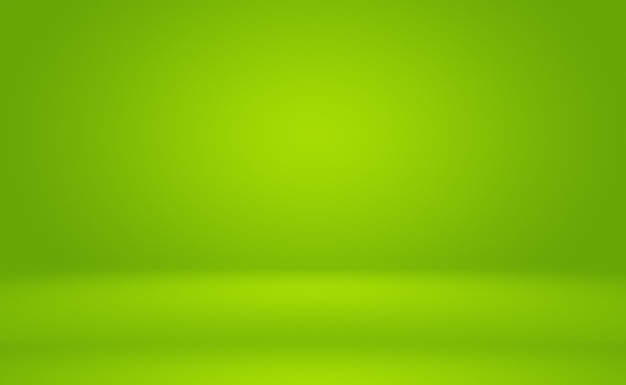 Green gradient abstract background empty room with space for your text and picture.