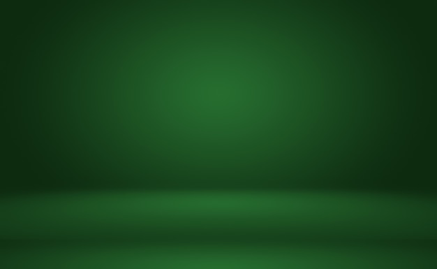 Green gradient abstract background empty room with space for your text and picture.