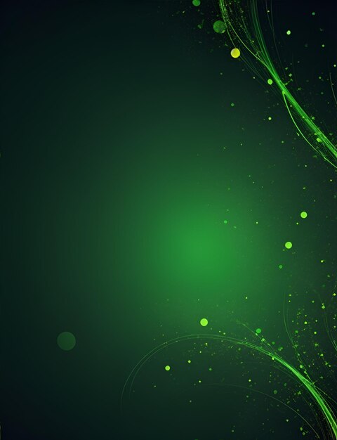 Photo green gradient abstract background