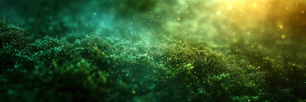 Green Gradient Background Grainy Texture Effect Background For Banner HD