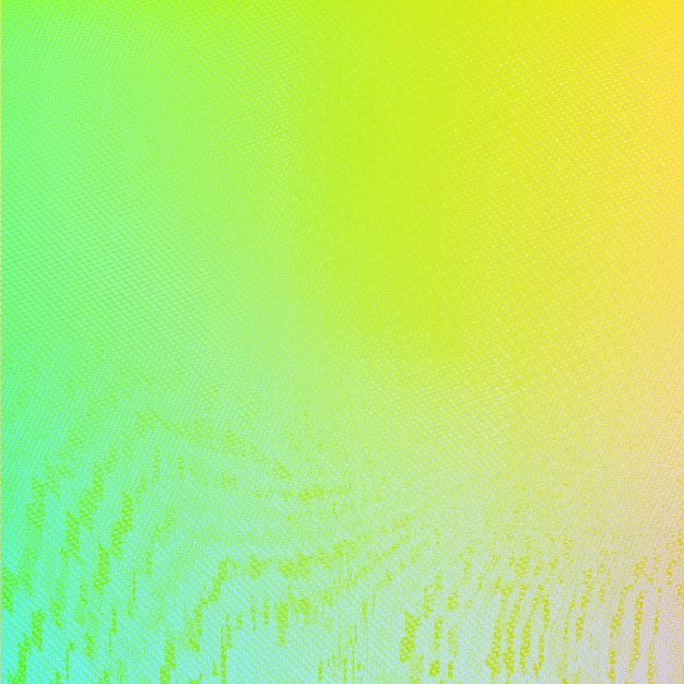 Green gradient yellow square background