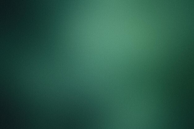 Photo green grainy blurred gradient background