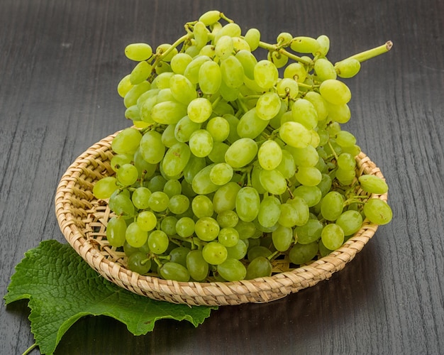 Green grapes