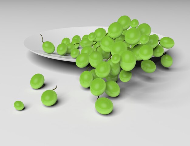 Green grapes