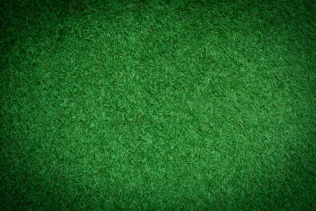 Green grass background football field