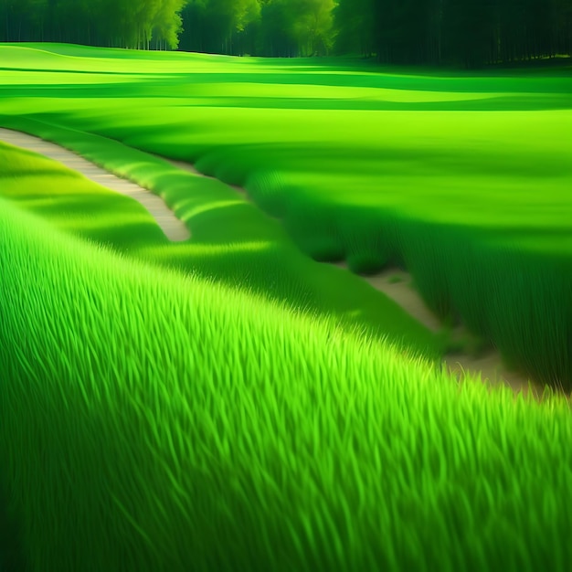 Green grass background