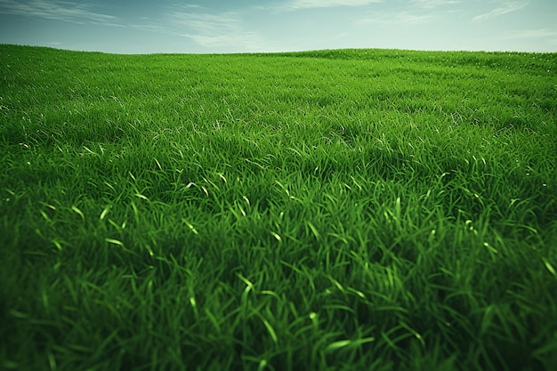Photo green grass field background