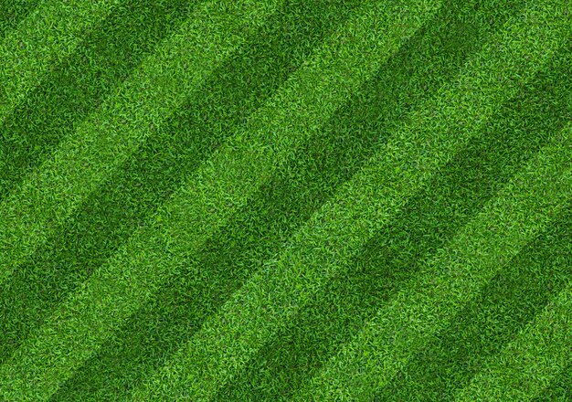 Green grass field pattern background for soccer and football.