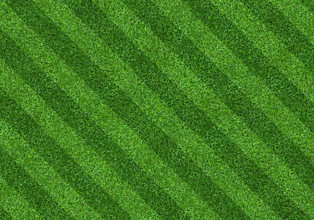 Green grass field pattern background for soccer and football.