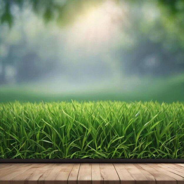 Green grass mat background