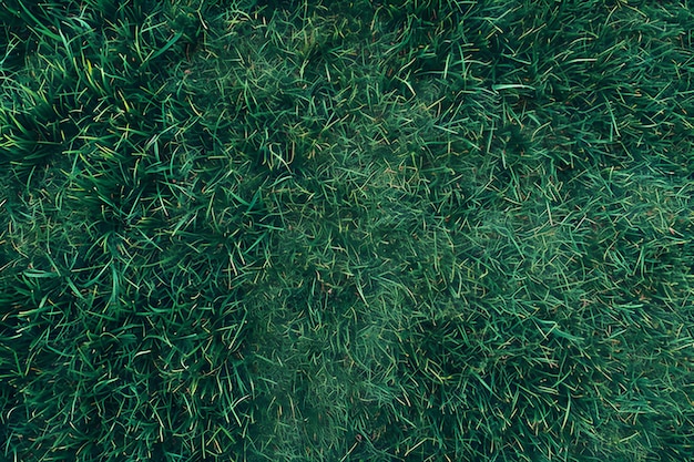 Фото Зеленая трава на заднем плане верхний вид футбольного поля с зеленой травой