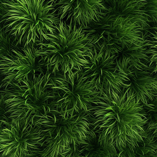 Green grass texture Illustration AI GenerativexA