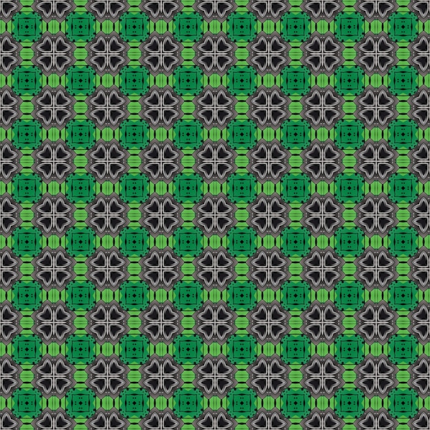 Green and gray background with a pattern of letters and numbers