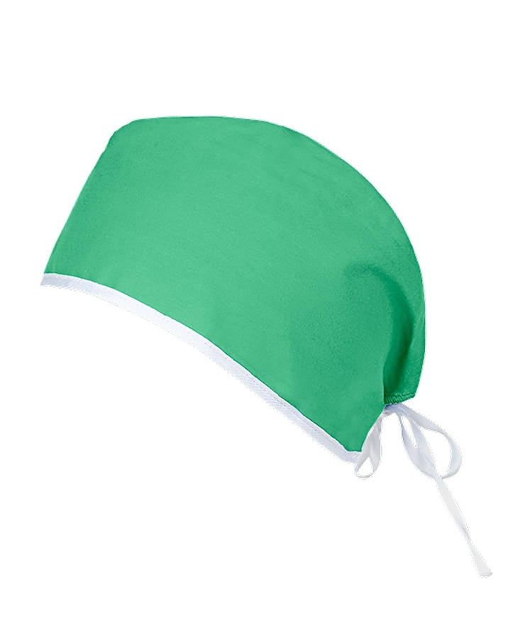 Photo a green hat with a strap