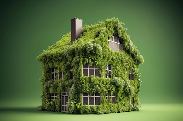 Green Home Design 持続可能な生活のための環境に優しい家