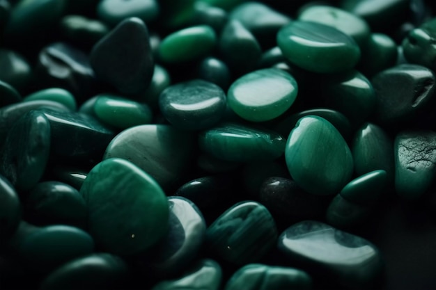 Фото Зеленый нефритовый фоновый драгоценный камень с потрясающими цветовыми вариациями и изысканной текстурой