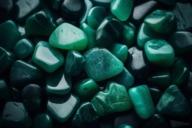 Green Jade Background Gemstone with stunning color variation and exquisite texture