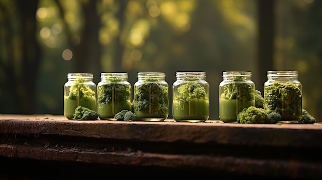 green jar HD 8K wallpaper Stock Photographic Image