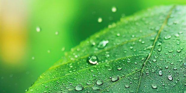 Green leaf background close up view Nature leave abstract Spectacular texture