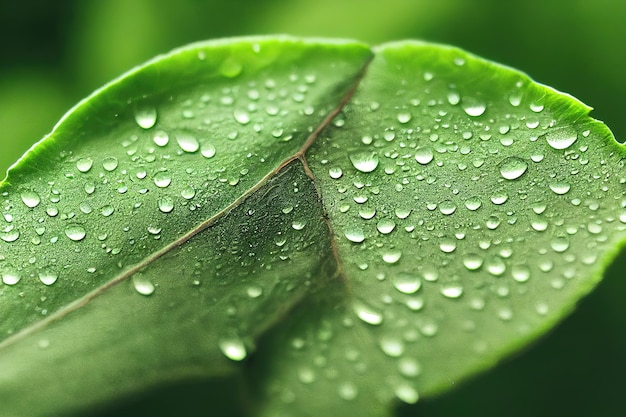 Green leaf background close up view Nature leave abstract Spectacular texture