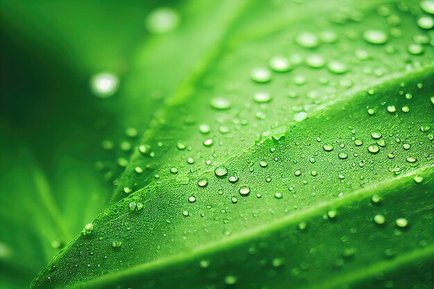 Green leaf background close up view Nature leave abstract Spectacular texture