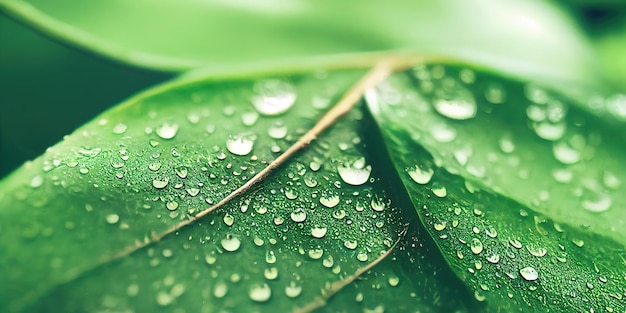 Green leaf background close up view Nature leave abstract Spectacular texture