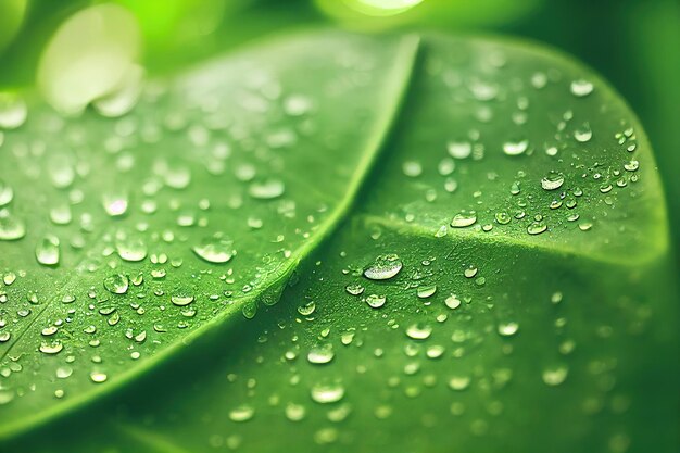 Green leaf background close up view Nature leave abstract Spectacular texture