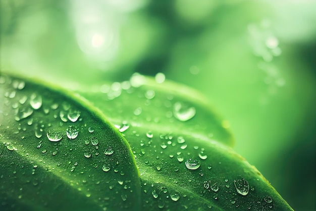 Green leaf background close up view Nature leave abstract Spectacular texture