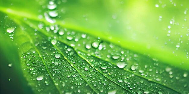 Green leaf background close up view Nature leave abstract Spectacular texture