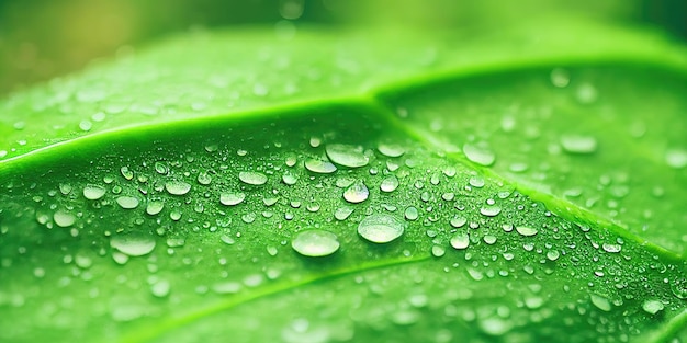 Green leaf background close up view Nature leave abstract Spectacular texture