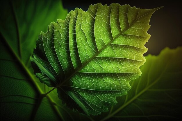 Green Leaf Background