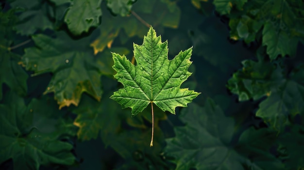 Green leaf Generative AI