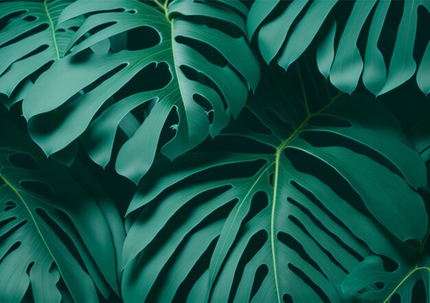 Photo a green leaf of a plant with the word palm on it