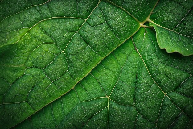 Photo green leaf texture leaf texture background